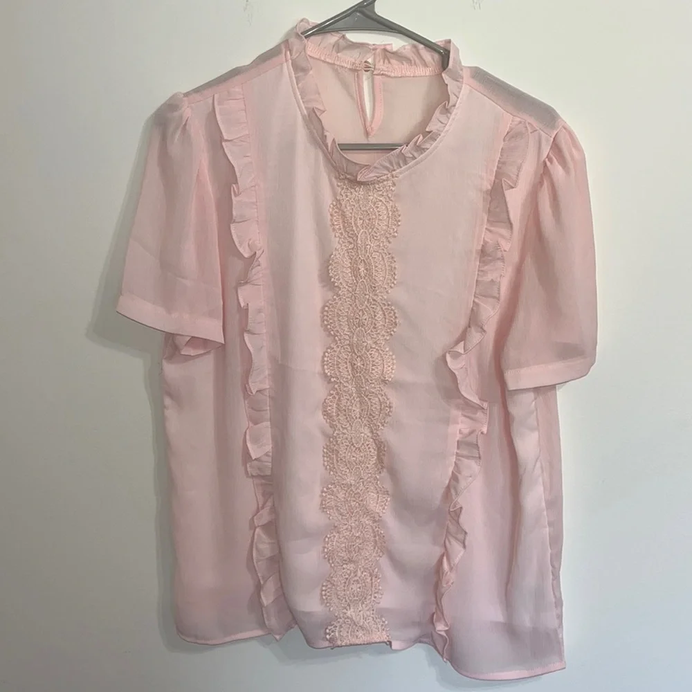 Pink Blouse - Picture 1 of 3